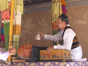 Balinese priest