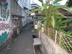 Side street of Jl Sabang