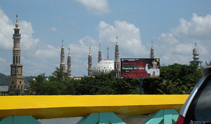 This is the biggest mosque in Samarinda