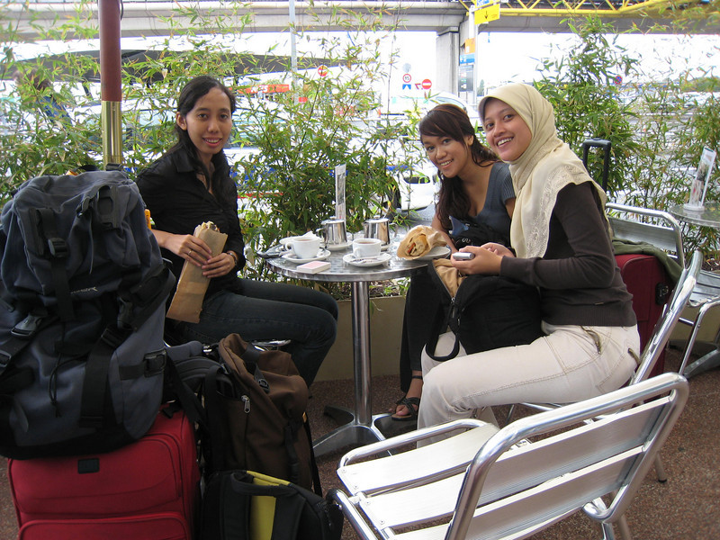 Waiting at Orly airport