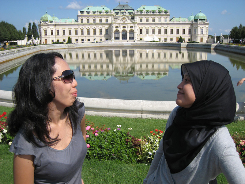 Astrid and Saras in Vienna