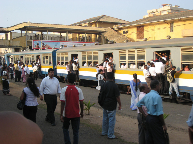 Galle to Kandy train